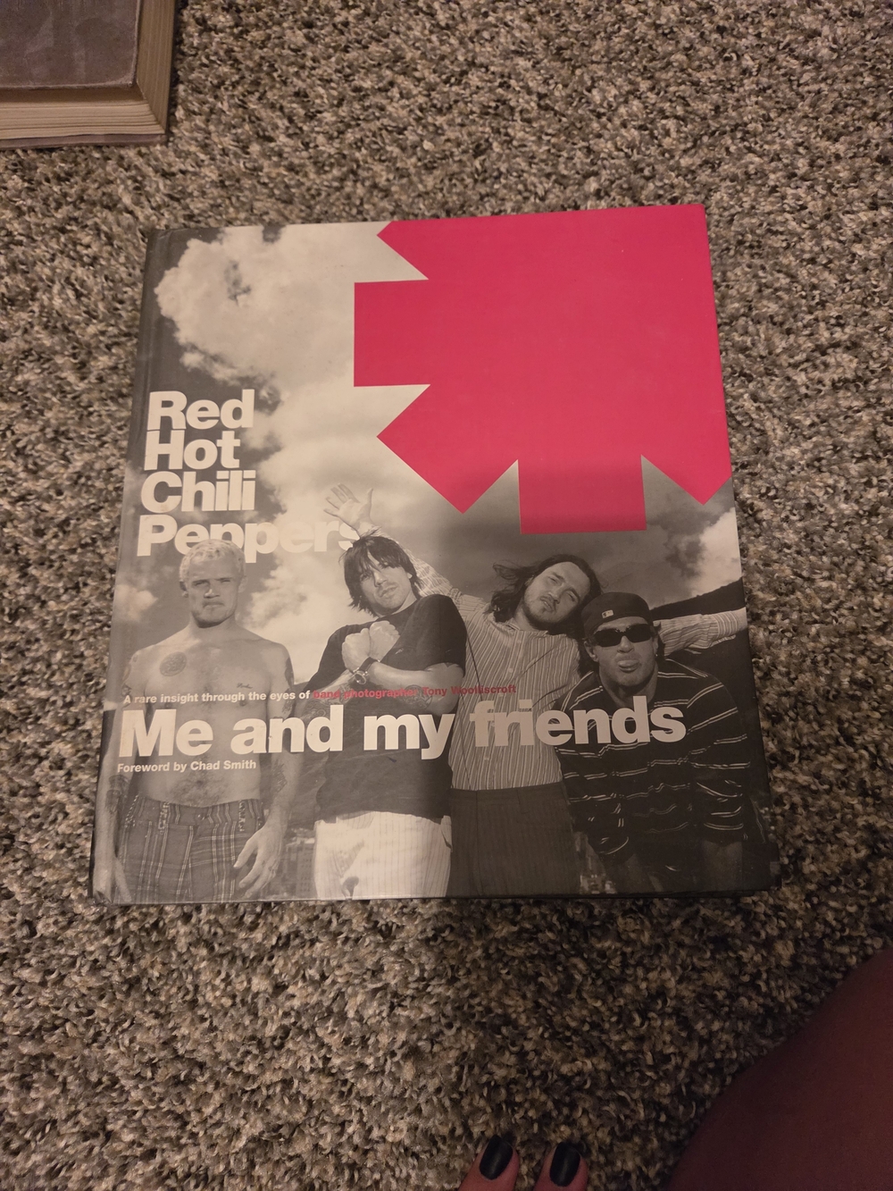 Red Hot Chili Peppers "Me and My Friends" Book - Pink Accent